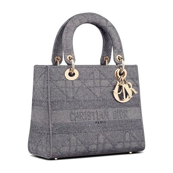 新作!★レディディオール D-ライト 偽物 ミディアムバッグ★M0565OTGY_M932